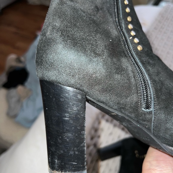 Jimmy Choo Golden and Black Suede Booties!! - Picture 8 of 15